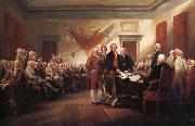 John Trumbull The Declaration of Independence 4 july 1776 Spain oil painting artist
